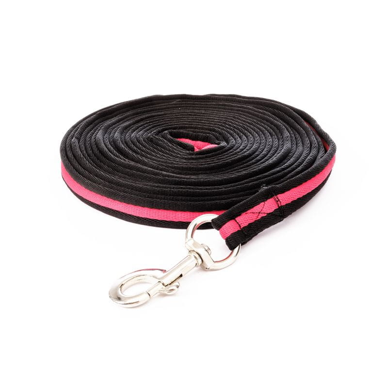 KAVALKADE Lonża BlackDuo czarny / różowy - Cavalo